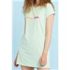 Noidinotte Maximaglia donna cotone mezza manica Noidinotte LA2774, VERDE