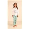 Gary Pigiama Gary bambina/ragazza manica lunga 2 bottoni Z30001, VIOLETTA