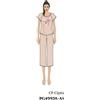 Nottingham Pigiama donna Nottingham mezza manica pinocchietto in cotone PG49938, CIPRIA