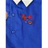 Marvel Grembiule scuola elementare blu bambino Marvel Spiderman Made in Italy G503, BLU