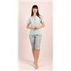 Gary Pigiama mezza manica pinocchietto donna Jersey Gary 5284, GIADA