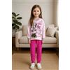Disney Pigiama caldo cotone Minnie Disney interlock bambina baby DY50A1568, ROSA/FUXIA