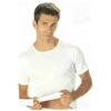 Henri Maglia filo di scozia mezza manica Uomo giro collo Henri 692, BIANCO