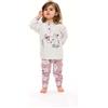 Gary Pigiama invernale neonata bambina Gary in punto Milano S10041, GRIGIO
