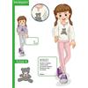 BImbissimi Pigiama bambina Nottingham caldo cotone interlock PG41166, LILLA