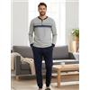 Nottingham Pigiama lungo uomo Nottingham 100% cotone PG50150, JEANS