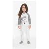 Gary Pigiama tutone invernale neonata bambina Gary in punto Milano Q10050, GRIGIO