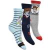 Disney Confezione da 3 paia di calze bambino in caldo cotone Toy Story HS0722, Plaid