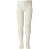 Pezzini Calze Collant invernale in caldo cotone bambino bambina Pezzini GCL-FIOCCO, PANNA