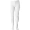 Pezzini Calze Collant invernale in caldo cotone bambino bambina Pezzini GCL-FIOCCO, BIANCO
