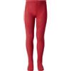 Pezzini Calze Collant invernale in caldo cotone bambino bambina Pezzini GCL-FIOCCO, ROSSO