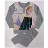 Disney Pigiama cotone Frozen bambina Disney 1386, GRIGIO SCURO