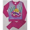 Disney Pigiama cotone Baby Shark bambina Disney 1383, FUCSIA