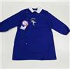 Ambrosino Grembiule scuola elementare bambino Ambrosino Made in Italy ricamo Calcio Fenomeno O206, BLU