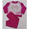 Disney Pigiama neonata bambina caldo cotone Interlock Minnie Disney DBB-613, FUCSIA