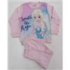 Disney Pigiama caldo cotone neonata bambina Frozen Disney interlock 45714, ROSA