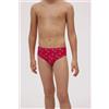 Ysabel Mora Costume da bagno bambino slip Ysabel Mora 93058, Rosso