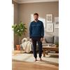 Nottingham Pigiama lungo uomo Nottingham 100% cotone PG50164, GRIGIO
