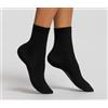 Pezzini Confezione da 3 paia di calze donna in caldo cotone Pezzini Be Natural DCZ-300 Essenza, NERO