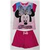 Disney Pigiama bambina cotone Disney Minnie corto ER7025, FUCSIA
