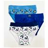 Alvada Confezione da 6 slip bambino in cotone bielastico Alvada U4011, ASSORTITO