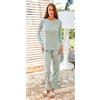Nottingham Pigiama donna Nottingham serafino in cotone modal NPB111, TIFFANY