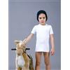 Nottingham Confezione da 3 maglie mezza manica girocollo Nottingham termomaglia bambino cotone interlock TM310R,