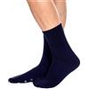 Meritex Confezione da 6 paia di calze antiscivolo uomo Meritex cotone fresco 8002 ABS, Blu