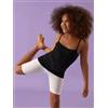 Jadea Maglia Canotta Bambina Spalla Stretta Jadea 282, Nero