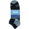 Lonsdale Confezione da 6 paia di calze sportive in cotone tech Lonsdale LNS09, BLU