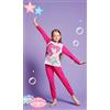 Sabor Pigiama puro cotone Principesse Disney estivo bambina DY50A9816, FUXIA