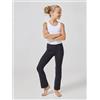 Jadea Leggings bambina a zampa Jadea cotone bielastico 266, BLU