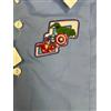 Marvel Grembiule scuola elementare celeste bambino Marvel Avengers Made in Italy G505, CELESTE