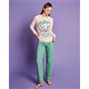 Sabor Pigiama puro cotone donna Dumbo DYD3831, ROSA CIPRIA