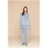 Noidinotte Pigiama donna invernale Noidinotte con collo alto Coral Fleece FA8470, CARTA DA ZUCCHERO