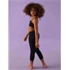 Jadea Leggings Bambina Jadea modello Capri 285, NERO