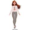 Hollywood Milano Pigiama donna Hollywood Milano serafino caldo cotone interlock HPA118, ROSA CHIARO