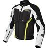 REBELHORN Borg Giacca da Moto Uomo | Cordura | Membrana Humax | Protezioni per Gomiti e Spalle Livello 2 | 10 Canali di Ventilazione