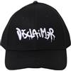 Disclaimer Cappello Disclaimer con visiera e logo in rilievo