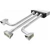 Kit Completo Plenum Coibentato a 3 Zone Per Fancoil Canalizzato