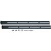 Aixcase AIX-19K1UMR-B aixcase Montageschienen für 19" Tastaturschubladen schwarz
