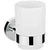 hansgrohe Logis UNIVERSAL verre à dents, chromé/verre mat, 41718000, 41718000