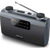 Muse M-058 R Portable Analog Black, Grey