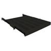 LogiLink Ripiano LogiLink da 48,30 cm (19"), 1 U, estensibile (P)800 mm, nero (RAL9005), per armadi di rete/server LogiLink,