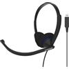 Koss | CS200 USB | Cuffie | Cablate | In-ear | Con microfono | Nero