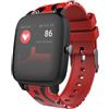Forever IGO PRO JW-200 Smartwatch Orologio da polso per bambini Passo, ora, data, gestione musica, sveglia Nero