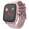 Forever IGO PRO JW-200 Smartwatch Orologio da polso per bambini Passo, ora, data, gestione musica, sveglia Rosa