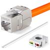 hb-digital Modulo Keystone RJ45 Cat.7 senza attrezzi