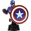 Diamond Select Capitan America Animierte Figur 15 Cm Blau Blau Taglia Unica