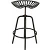 Esschert Design Sgabello Tractor Nero
